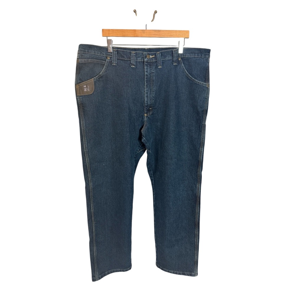 Wrangler Riggs Workwear Jeans Men's Blue Denim Carpenter 42x30